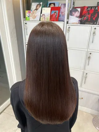 ロング 中顔面短縮 顔まわり新田大翔のヘアスタイル