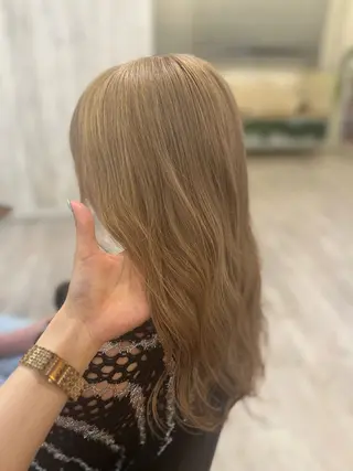 カラー ✄﻿aini天王寺 ✄﻿ゆ乃のヘアスタイル