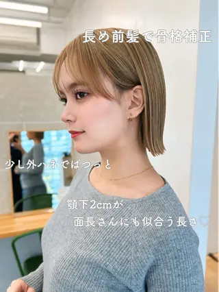 ショート ショート/ボブ/ 渋谷/表参道/星優斗のヘアスタイル