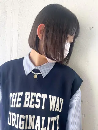 ショート ショート✨ボブ✨代表 新田見美仁のヘアスタイル