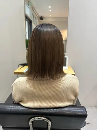 ミディアム Agu hair noman マナのヘアスタイル