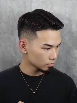 ミディアム メンズカット　佐々木 開のヘアスタイル