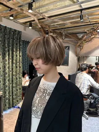 ショート カラー ravens代表 🍀【ヒロム】🍀のヘアスタイル