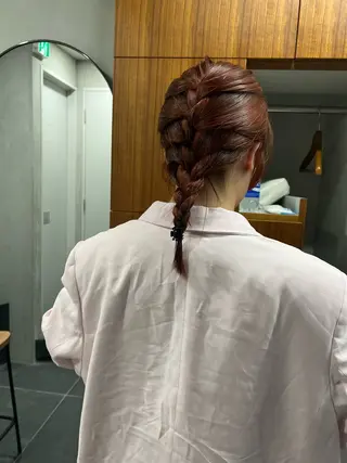 ロング カラー mei｜顔まわり ×透明感カラーのヘアスタイル