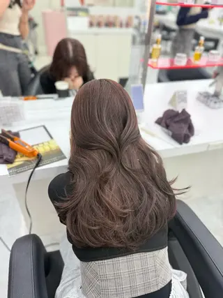 ロング カラー 🥂上品ワンホンヘア 🥂nozomiのヘアスタイル