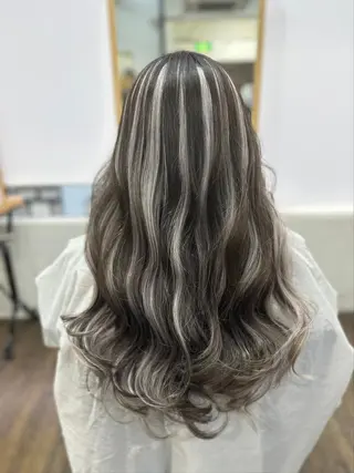 カラー Daisy🎀透け感 カラー🎀JUNAのヘアスタイル