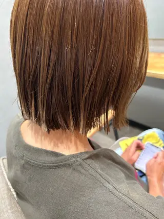 ショート カラー 久木原 ゆりのヘアスタイル