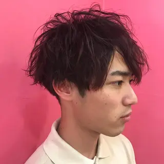 ショート メンズ Vir by browのヘアスタイル