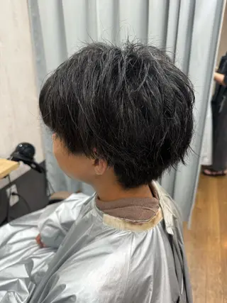 ショート パーマ メンズ TELA HAIR 幕張本郷店 千尋のヘアスタイル
