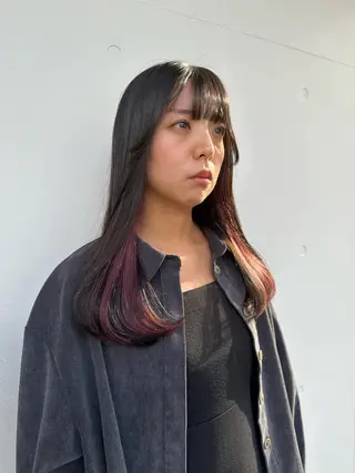 ミディアム カラー DAIKIベージュ 🍂レイヤーカットのヘアスタイル