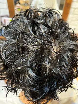 ショート パーマ メンズ 香取 康平のヘアスタイル