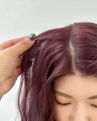 ロング カラー ヘアアレンジ/ベー ジュchiakiのヘアスタイル