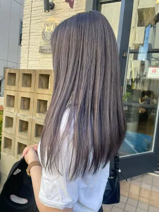 ロング 【aini天王寺】 𝐚𝐢𝐫𝐢✂︎のヘアスタイル