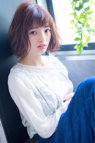 ショート カラー 縮毛矯正/髪質改善 表参道/千田大地のヘアスタイル