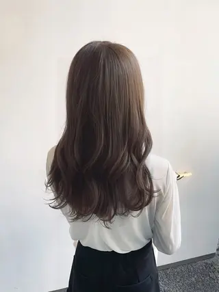 セミロング カラー Large 都筑雅人のヘアスタイル