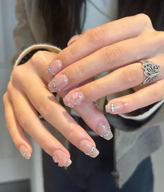 ネイル SEINA_ NAIL🐈‍⬛💗のネイルデザイン