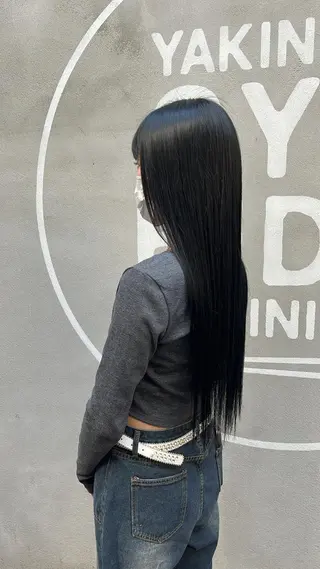 ロング NANOHA エクステ・ヘアセットのヘアスタイル