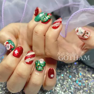 ネイル 高円寺駅からすぐ🌈 ネイルGOTHAMのネイルデザイン