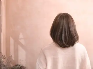 ミディアム カラー 前田 敬太のヘアスタイル
