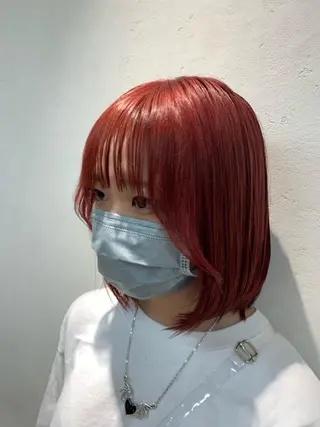 ショート カラー 透明感カラー/ レイヤー /ソラのヘアスタイル