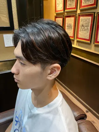 ショート メンズ 工藤 千織のヘアスタイル