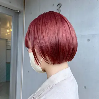 ショート カラー ☕️ベージュカラー 内藤光哉☕️のヘアスタイル