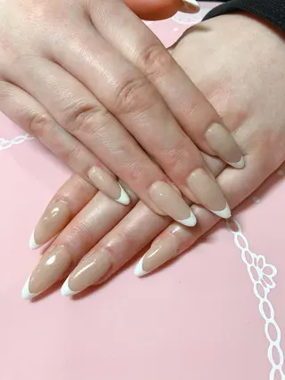 セミロング ネイル 《LB》ラブリエ Nail&eyeのマツエク・マツパデザイン