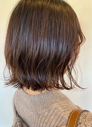 ミディアム カラー 服部 聡洋のヘアスタイル