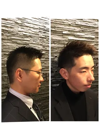 ショート 店長💈山田竜太 BARBERのヘアスタイル