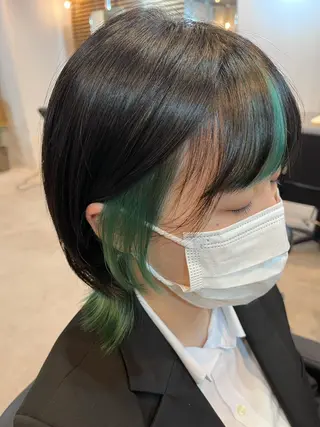 ショート カラー 小松崎 友宏のヘアスタイル