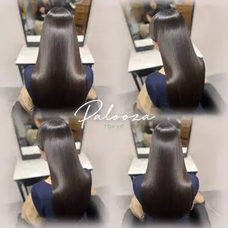 ロング カラー sakina ໒꒱のヘアスタイル