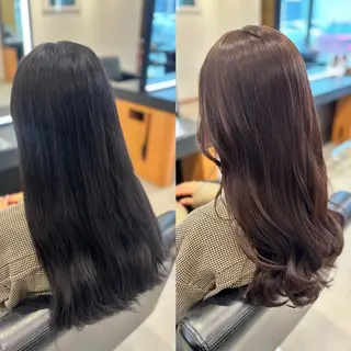 ロング カラー RABU /髪質改善 伏見/ヘアケアサロンのヘアスタイル