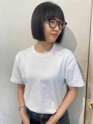 ショート rika 🪄透明感/艶髪のヘアスタイル