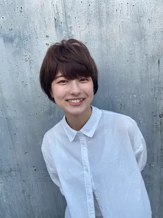 ショート パーマ 山田 晃輔のヘアスタイル