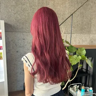 カラー 🍓垢抜けハイトーン 🍓HINAのヘアスタイル