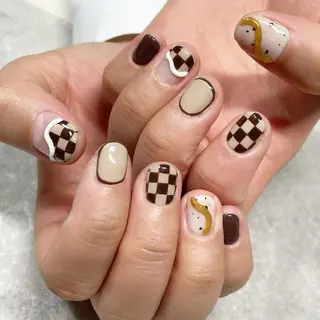 ネイル 東 千夏のネイルデザイン