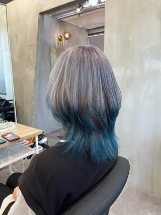 ミディアム カラー ✂️ショート指名 No.1 鍋田 貴大のヘアスタイル