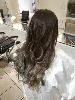カラー ヘアアレンジ 【髪質改善美容師】t occa茨木篠原健太のヘアスタイル