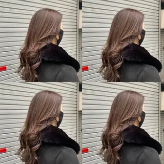 セミロング ✨縮毛矯正✖︎顔周り レイヤー✨ナカムラのヘアスタイル