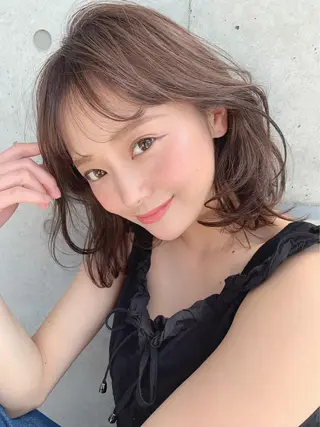 ショート カラー ヘアアレンジ 🩰透明感カラー♡ UTA🩰のヘアスタイル