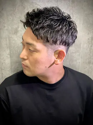 ショート メンズ 浅見 天翔のヘアスタイル