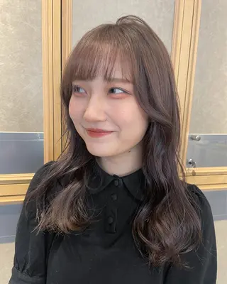 ロング カラー 🪞透け感&韓国ヘア 🪞honokaのヘアスタイル