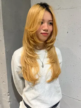 ロング Juna✂️ レイヤー / ボブのヘアスタイル