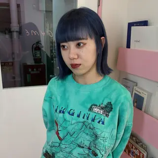 ショート カラー BEL所属・メイ ☪️のヘアスタイル