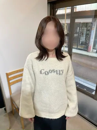 ミディアム やまもと けんたのヘアスタイル