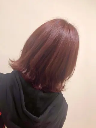 ミディアム カラー モテ艶カラー 🎖さえきはるかのヘアスタイル