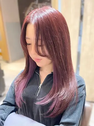 ロング カラー 🍬kanami 🍬ボブ/暖色カラーのヘアスタイル