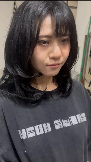 ロング メンズパーマ& ハイトーン特化谷村のヘアスタイル