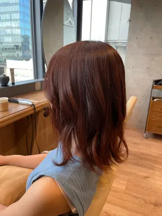 ミディアム urara/スパ 🌺aya🌺のヘアスタイル