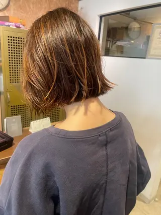 ショート さの あやねのヘアスタイル
